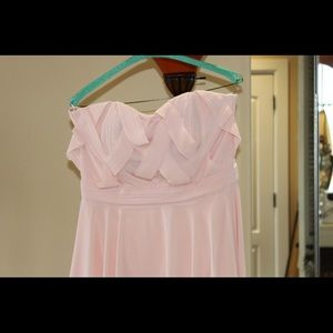 Champagne blush dress